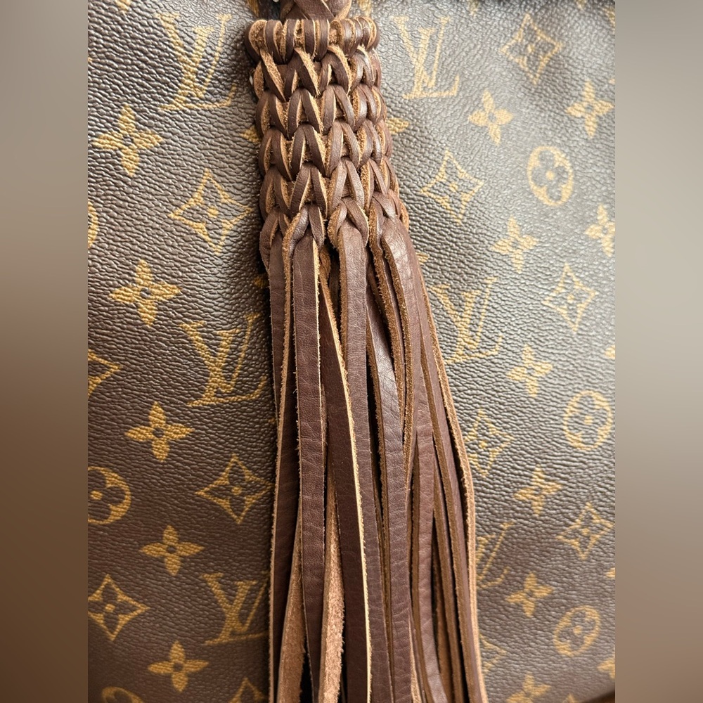 Louis Vuitton Revamp Neverfull MM Handbag/Bag Vintage boho - Picture 2 of 9